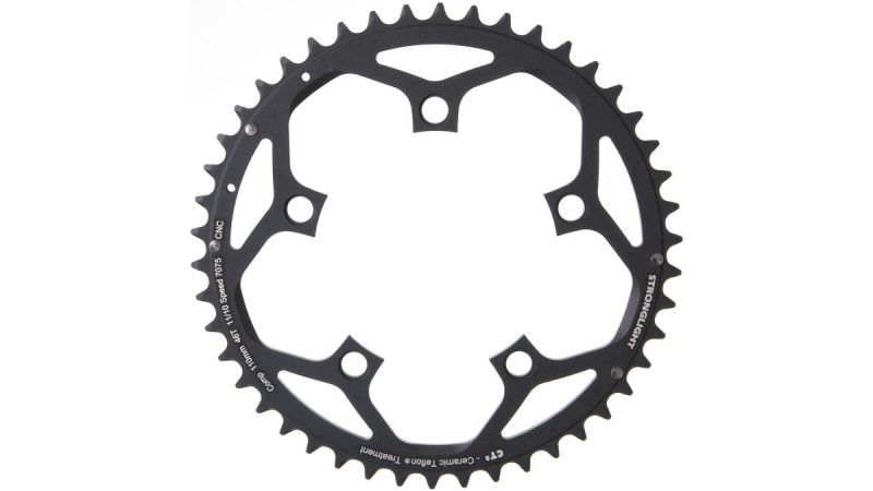 STRONGLIGHT kettingblad CT2 Presentatieverpakking, 5-arm, voor 10-/11-speed, 110mm