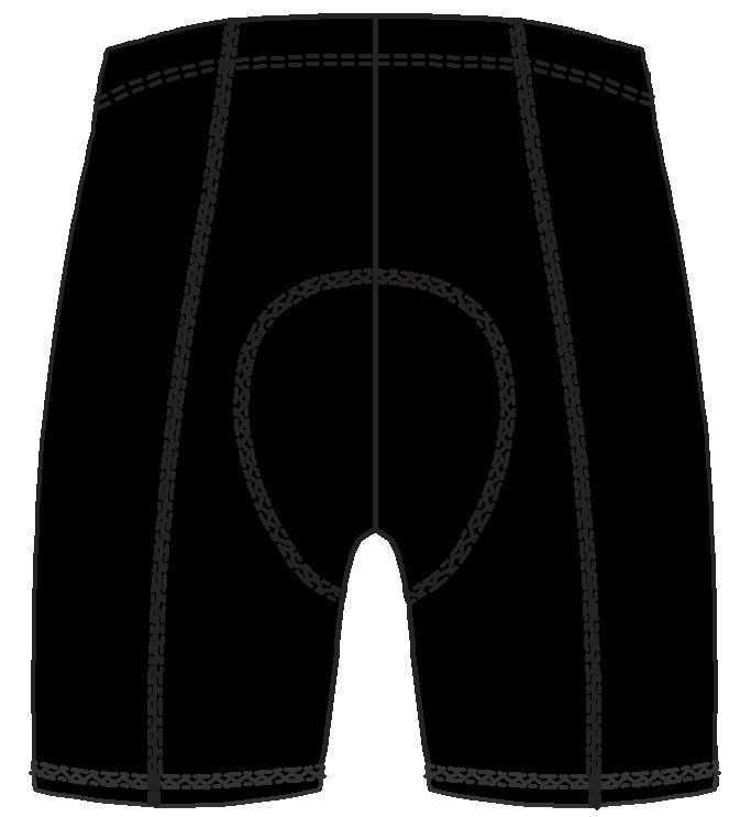 GONSO Benito Bike U-Broeks black