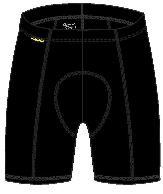 Silvie Bike U-Pants W black