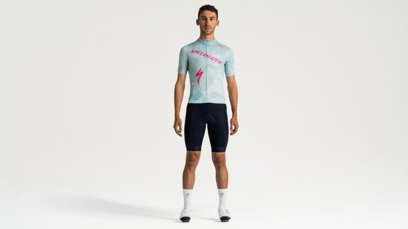 Sbc Foundation Graphic Jersey Ss Men Sea/rblpnk Focal M