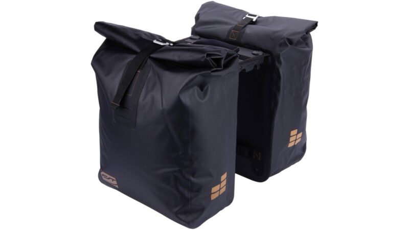 CT DOPPELTASCHE DOUBLE WATERPROOF RT SCHWARZ/GOLD
