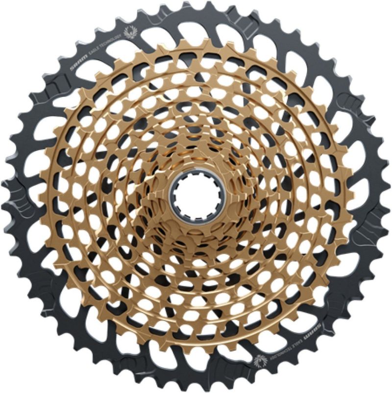 Sram xx1 eagle cassette 12 spd xg-1299 10-52 goud