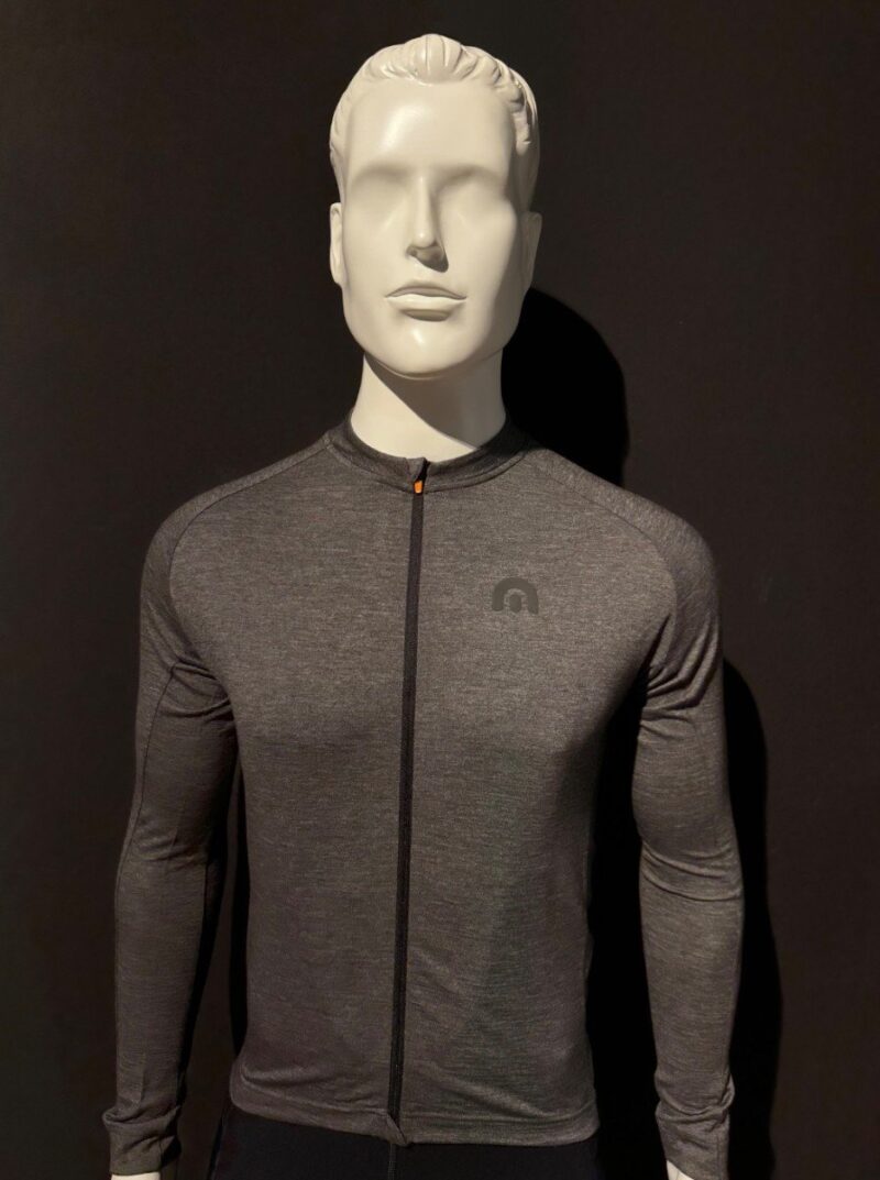 Megmeister merino gen2 ls jersey grey S