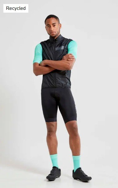 ADV Essence Light Wind Vest Zwart Men XL