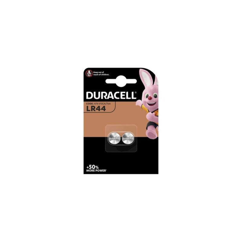 Duracell batterij LR44 1.5V krt (2)