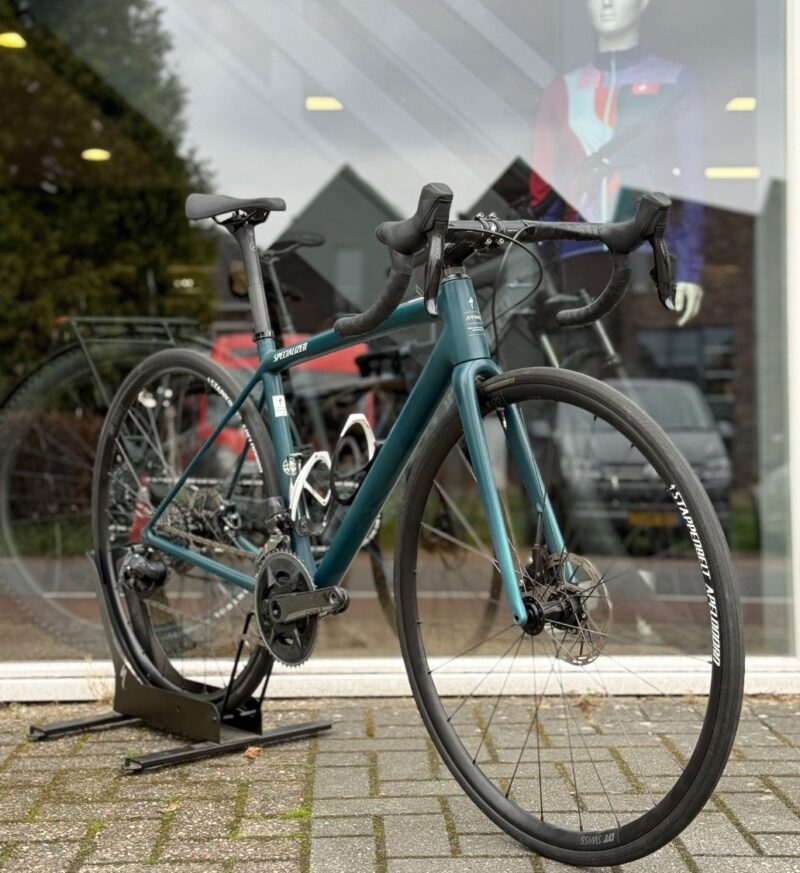 Specialized Aethos trptl/oil/wht 52 (demo, complete fiets) trptl/oil/wht 52 2022