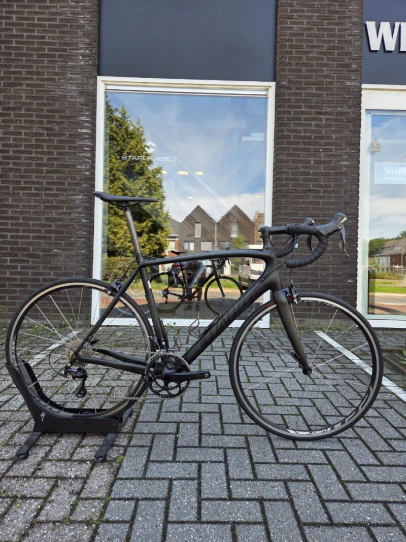 Specialized Tarmac Elite Heren Zwart/carbon 58cm 2015