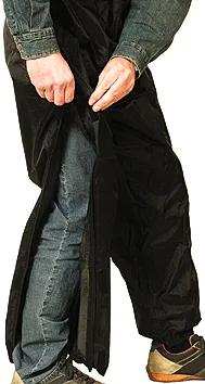 HOCK regenbroek Rain Pants-Zipp Extreem waterdicht, ademingsactief, zwart Doorlopende