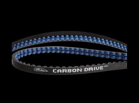 Gates CDX belt Carbon Drive 120 tands zwart/blauw