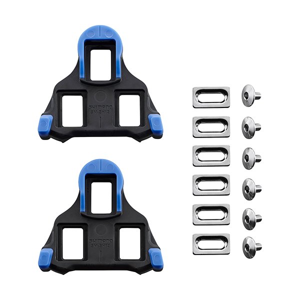 Shimano schoenplaatjes SM-SH12 SPD-SL blauw